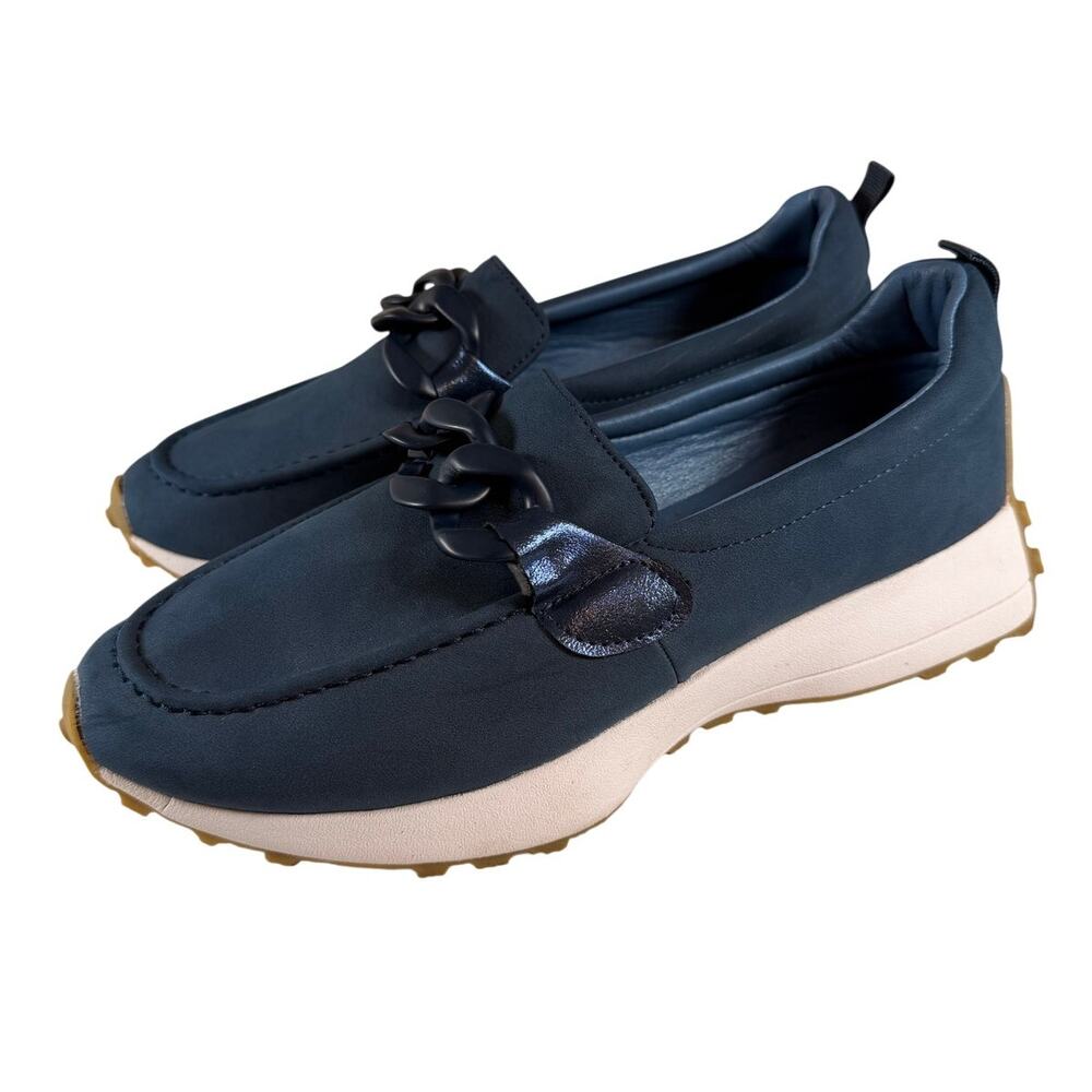 Diba True Kris Tea Sneakers Navy Women's Size 10